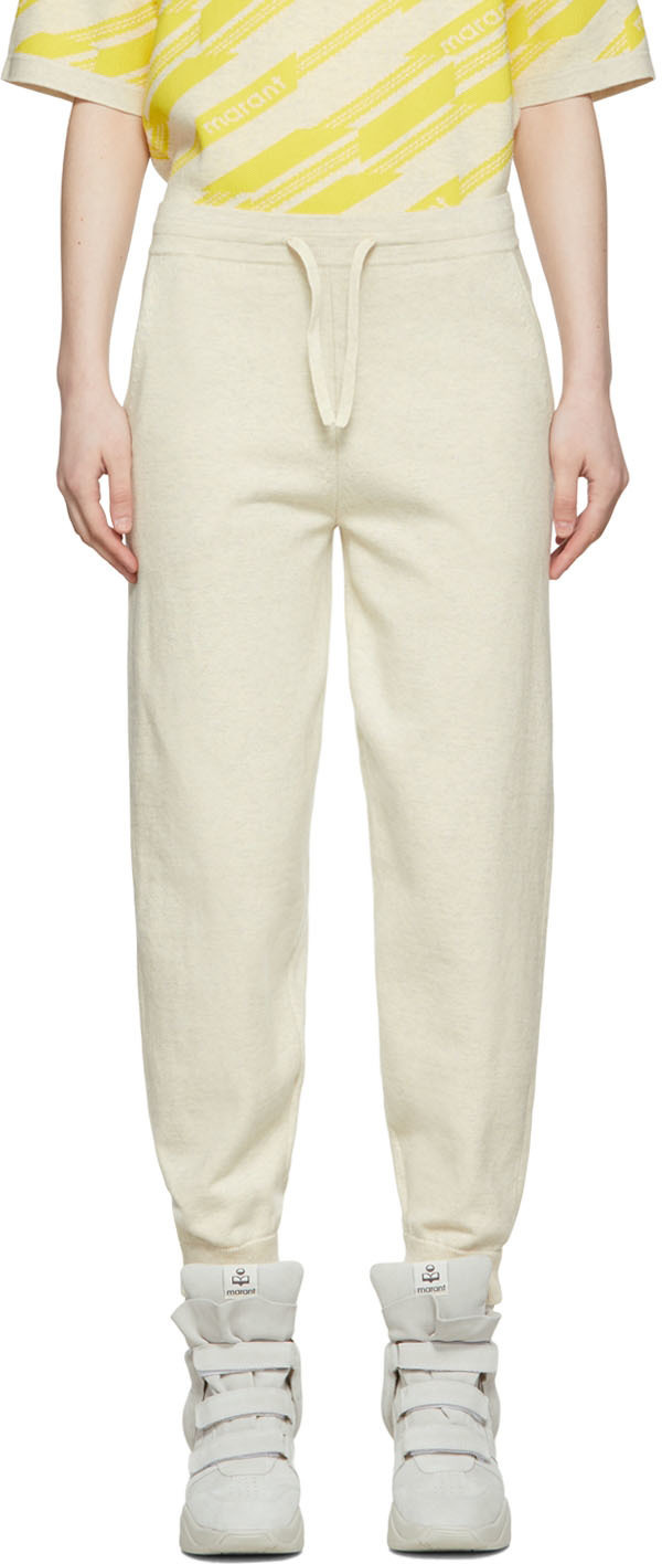 Isabel Marant Etoile Off-White Kira Lounge Pants