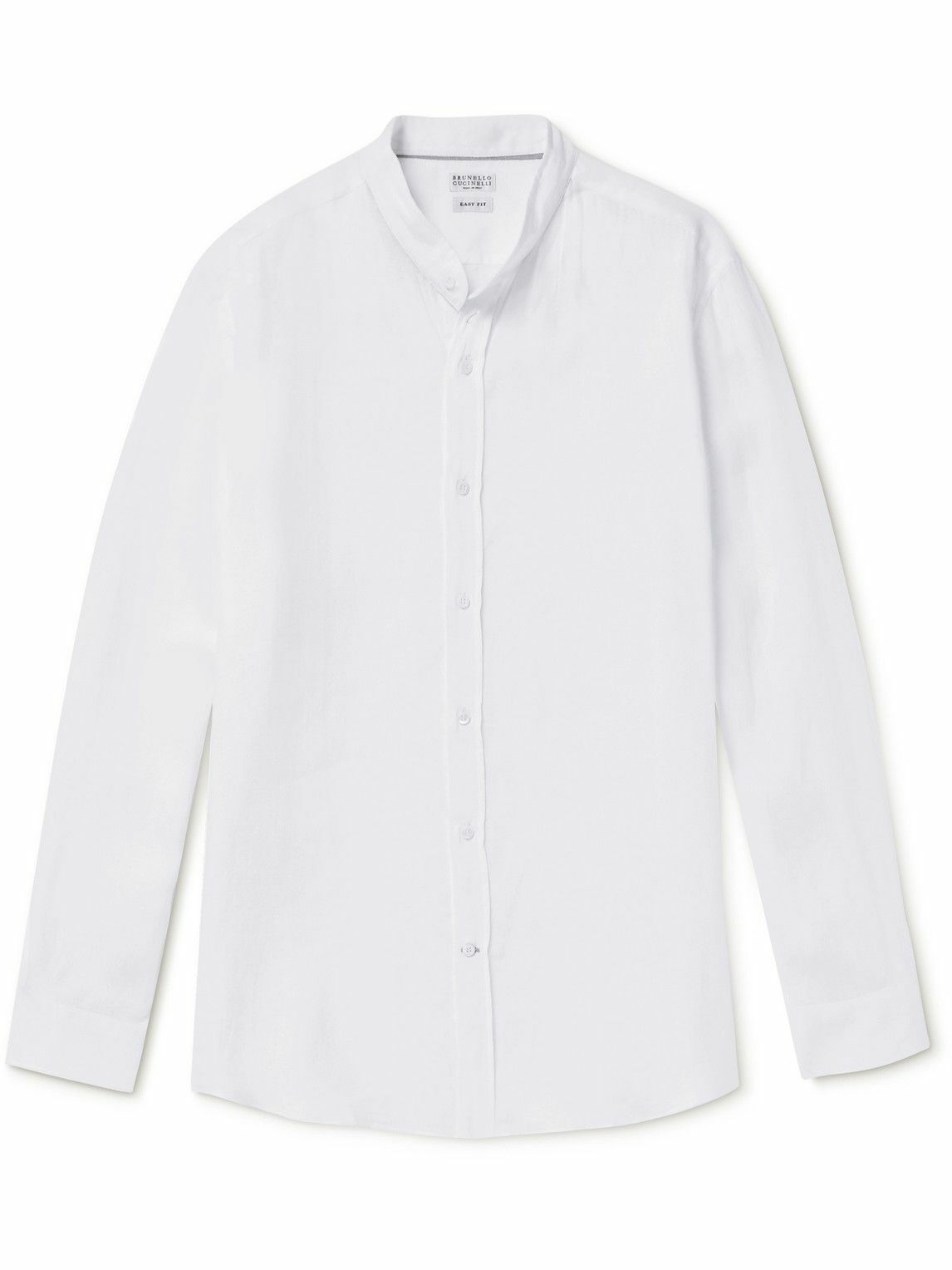 Brunello Cucinelli - Linen Shirt - White Brunello Cucinelli