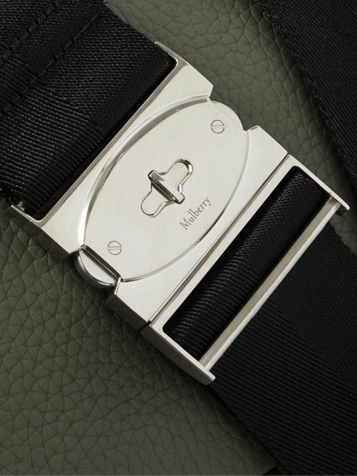 Mulberry Utility Postman's FullGrain Leather Messenger Bag Mulberry