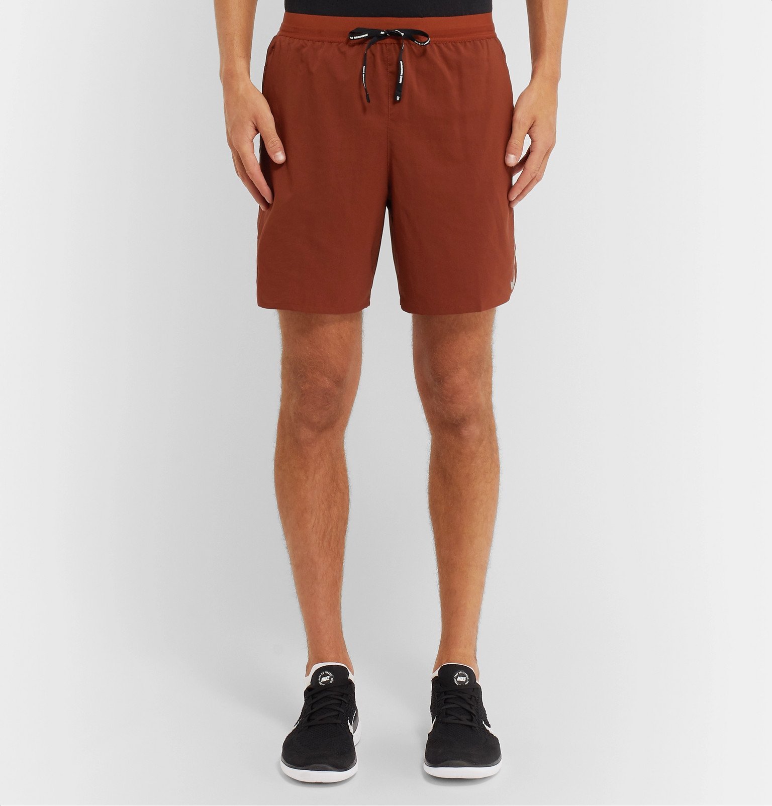 Nike Running - Flex Stride Dri-FIT Shorts - Orange Nike Running