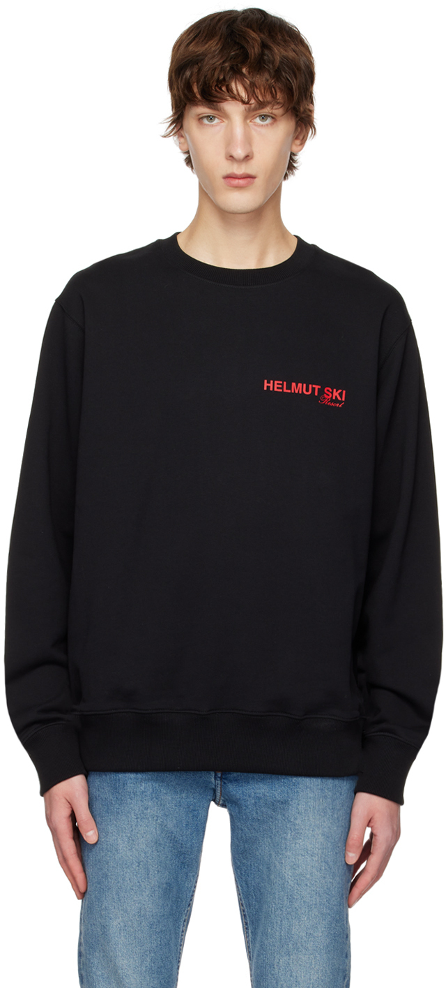 Helmut Lang Black Ski Sweatshirt Helmut Lang