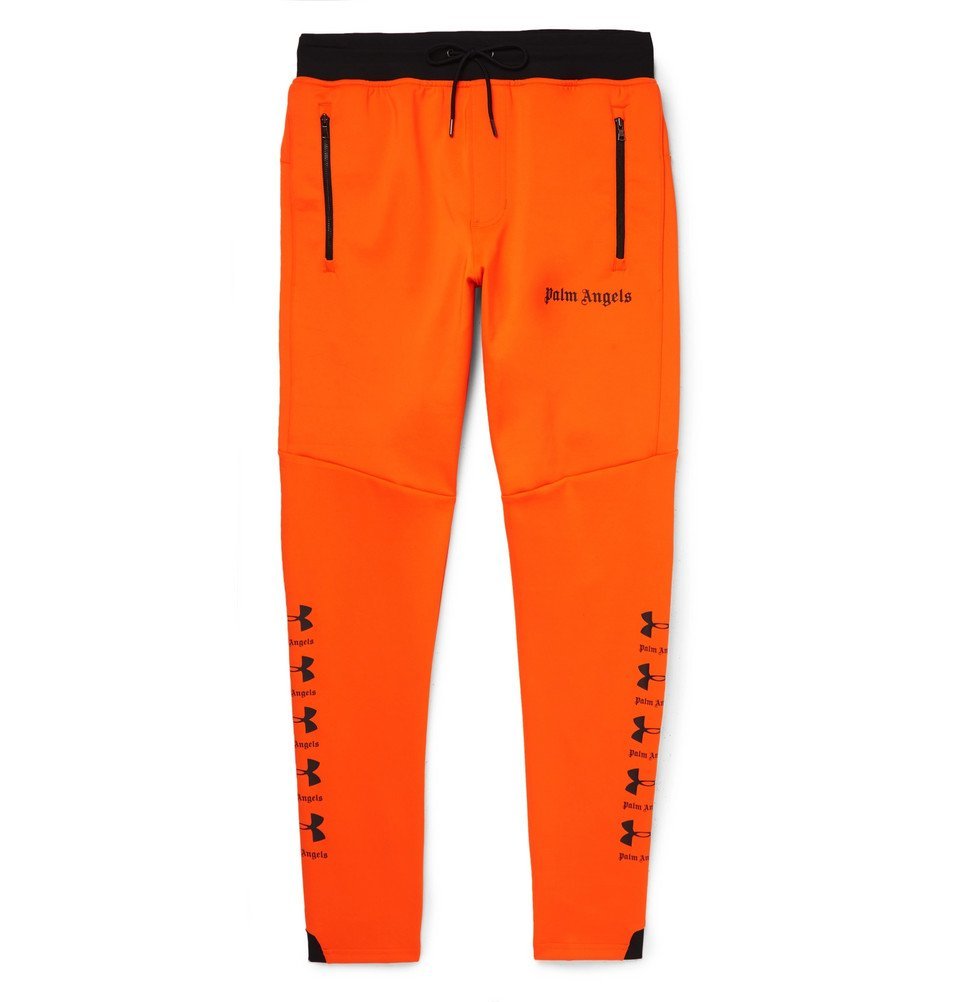 Palm Angels - Under Armour Slim-Fit Tapered Neoprene Sweatpants ...