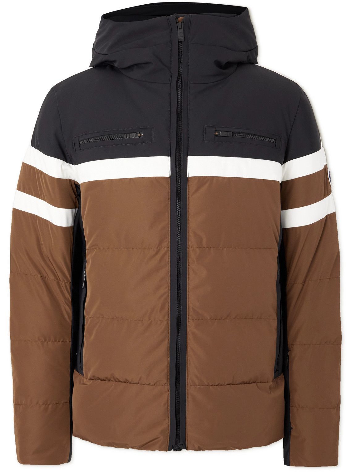 ski jacket brown