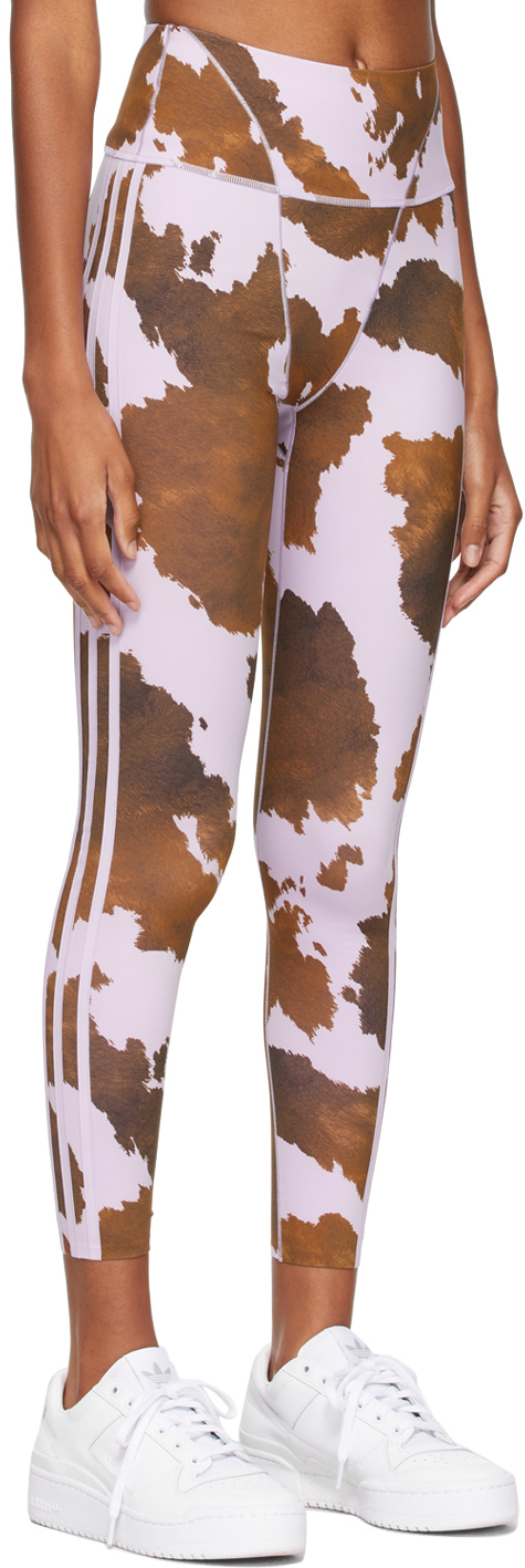 ivy park cow print leggings