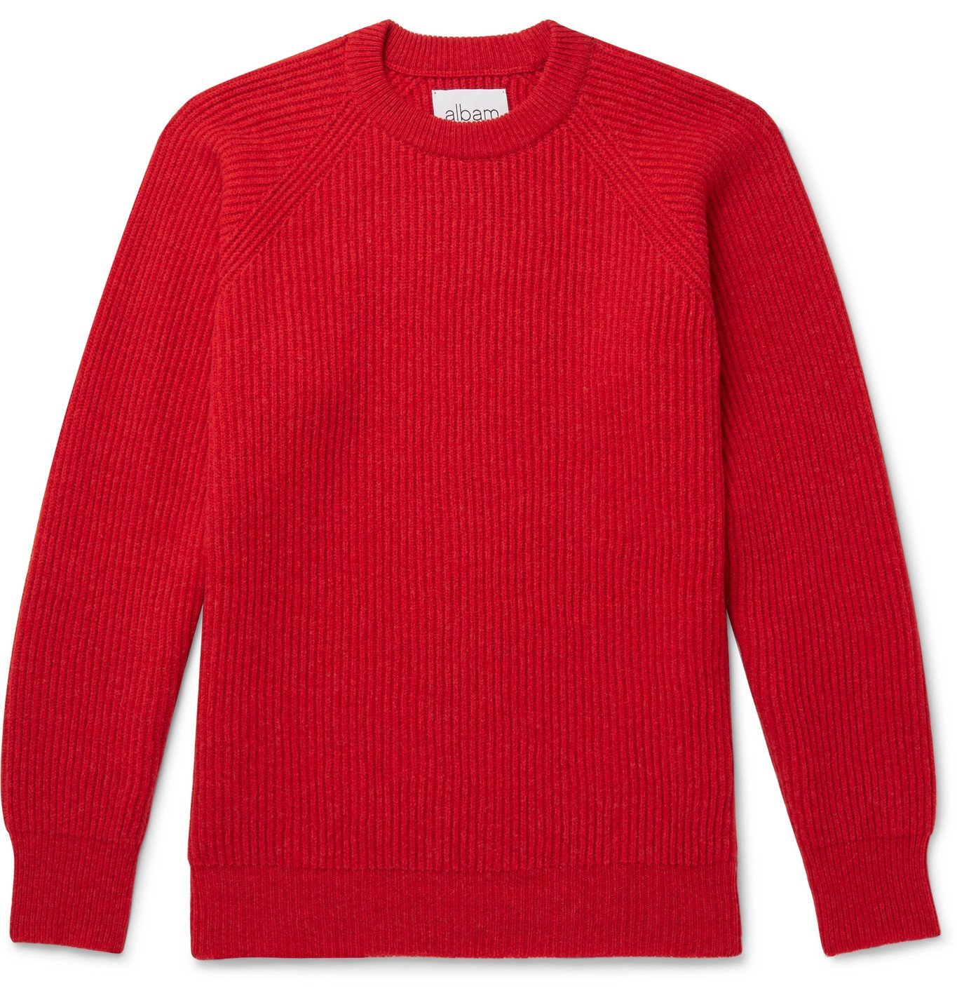 ribbed wool jumper