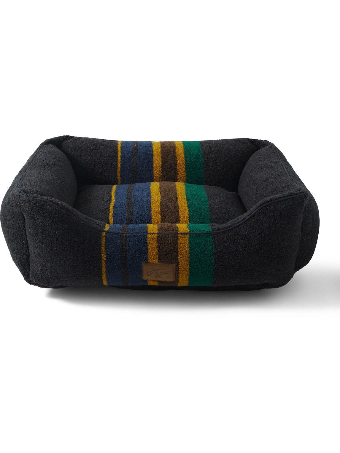 Pendleton Camp Kuddler Striped Fleece Dog Bed Pendleton