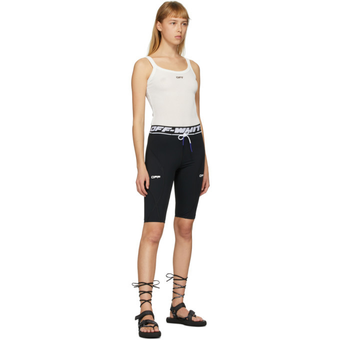 off white multi strap micro sandals