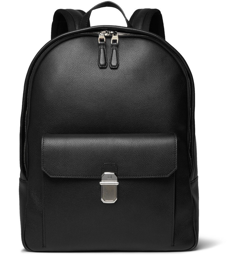 Dunhill - Belgrave Full-Grain Leather Backpack - Black Dunhill