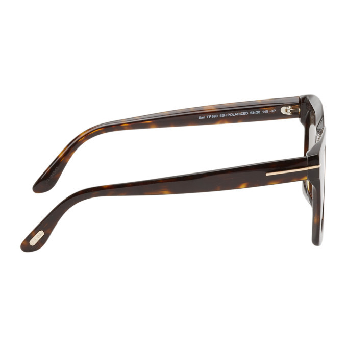 Tom Ford Tortoiseshell Sari Sunglasses 