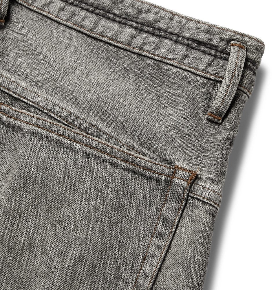 nonnative - Dweller Distressed Selvedge Denim Jeans - Gray Nonnative