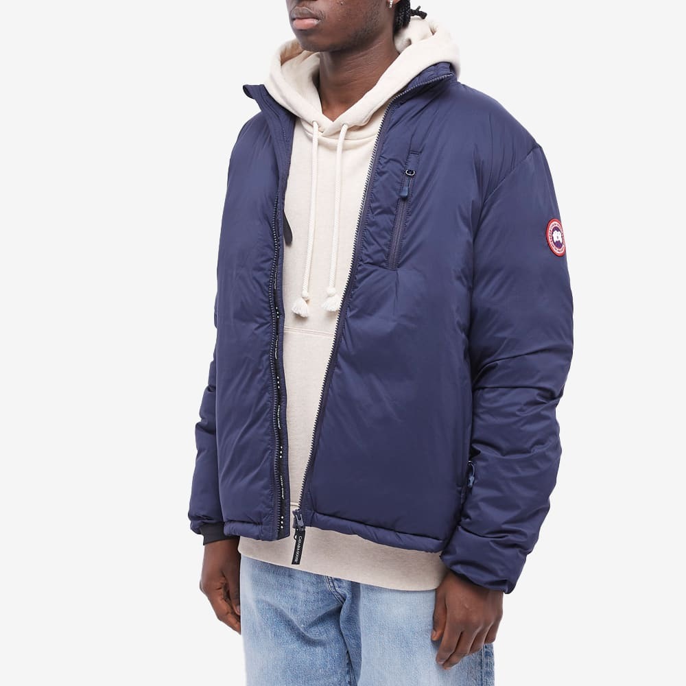 Canada Goose Men's Lodge Jacket in Atlantic Navy Canada Goose