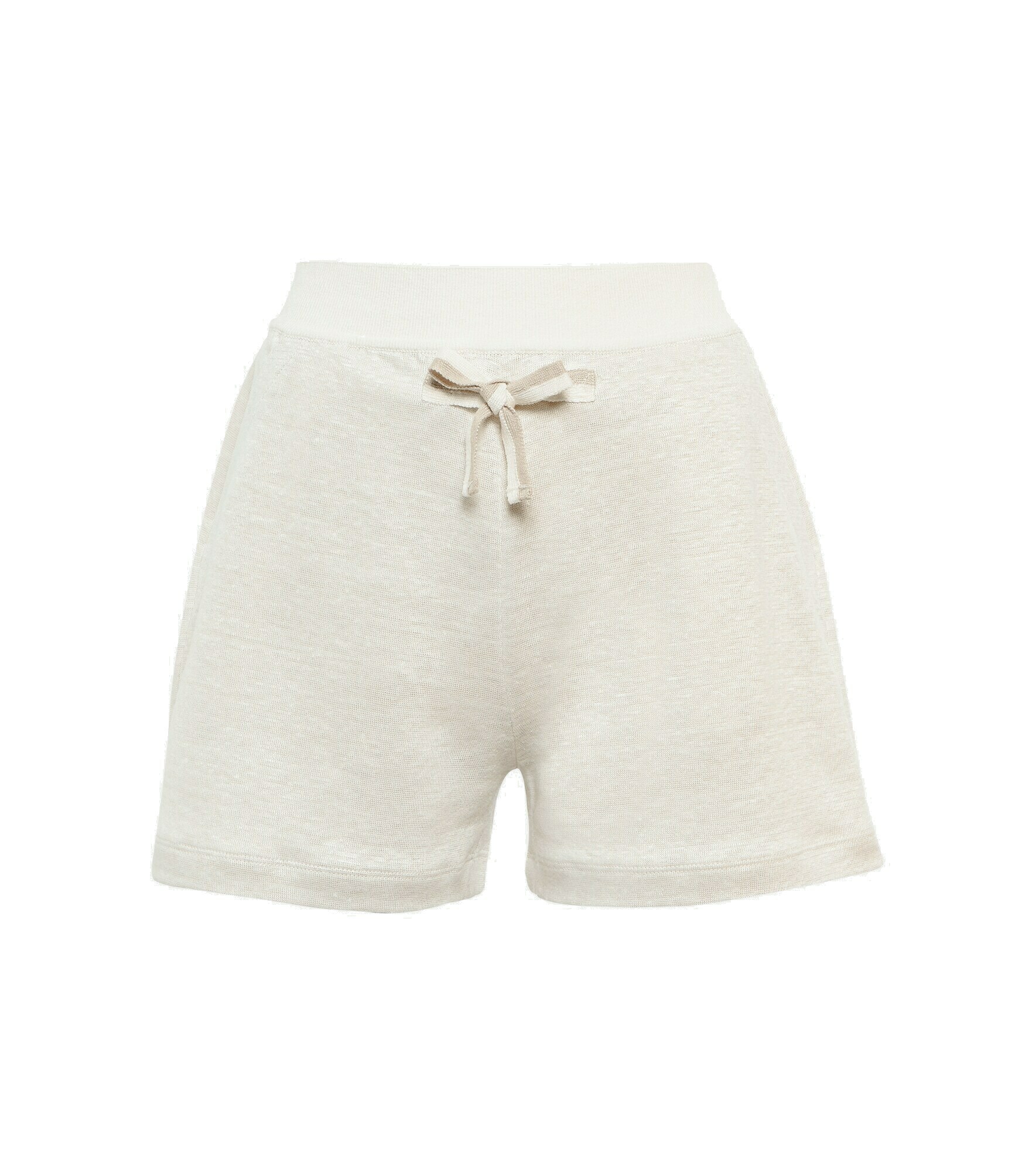 Loro Piana - Linen-blend shorts Loro Piana