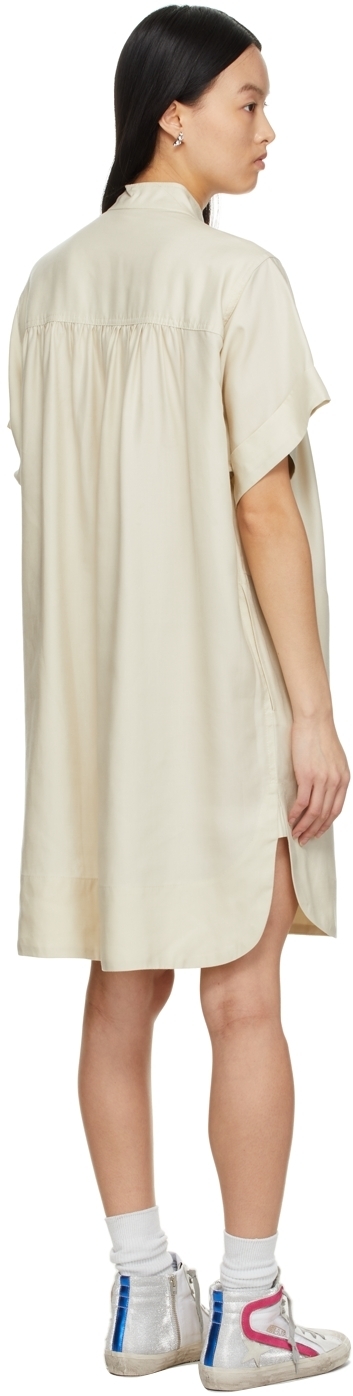 Isabel Marant Etoile Off-White Byriam Shirt Dress