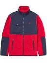 Polo Ralph Lauren - Panelled Faux Shearling and Shell Jacket - Red