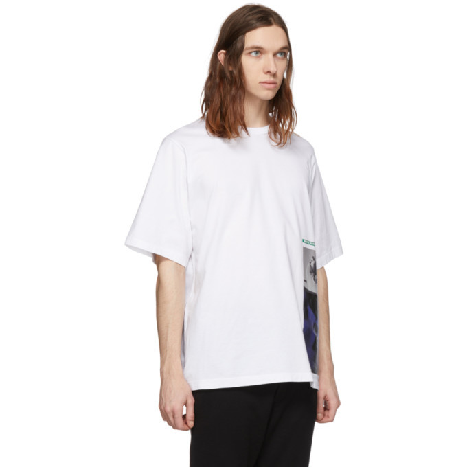 Dsquared2 White Dyed Mert and Marcus 1994 Slouch Fit T-Shirt Dsquared2