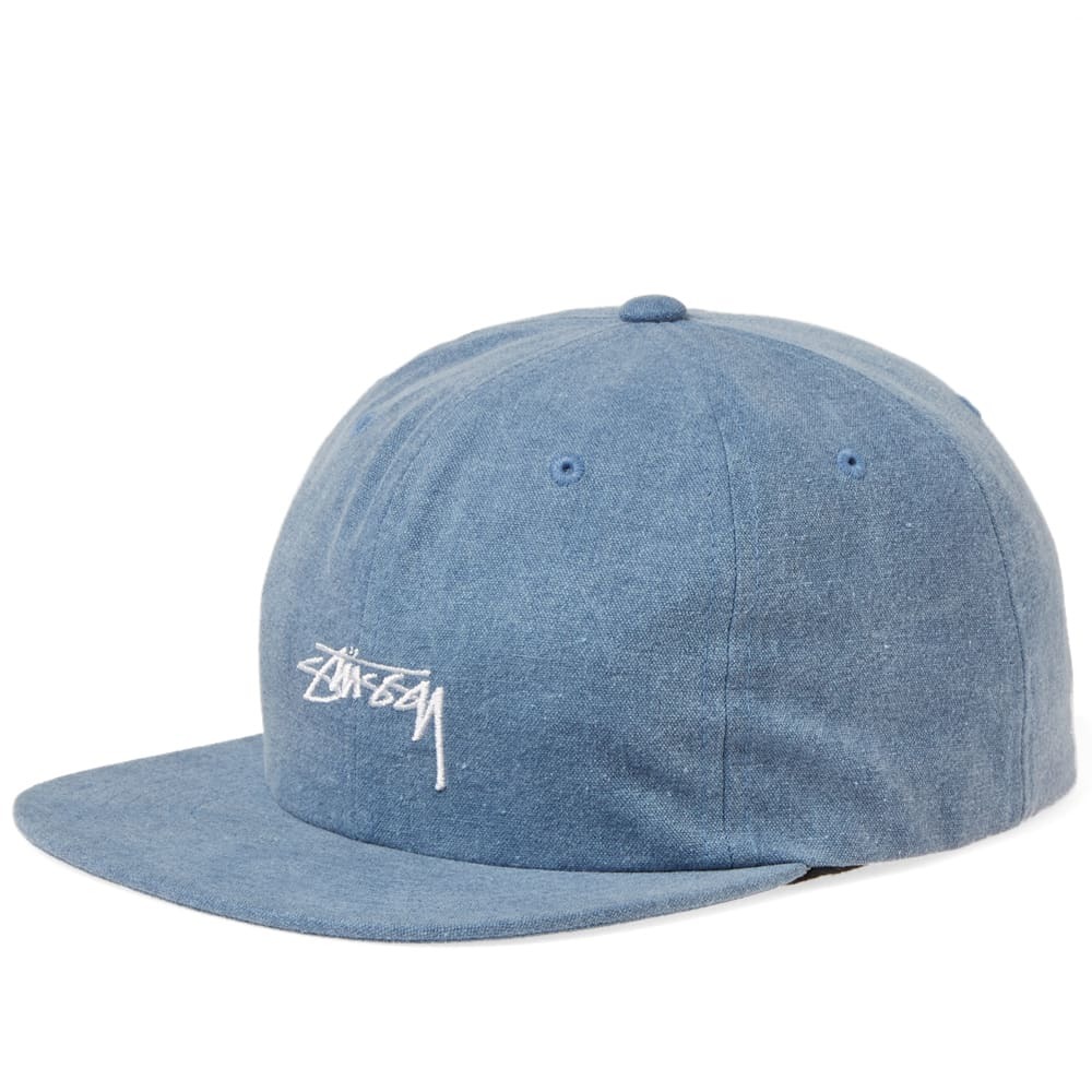 blue stussy cap