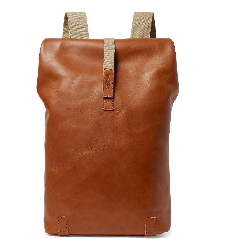 brooks pickwick leather backpack