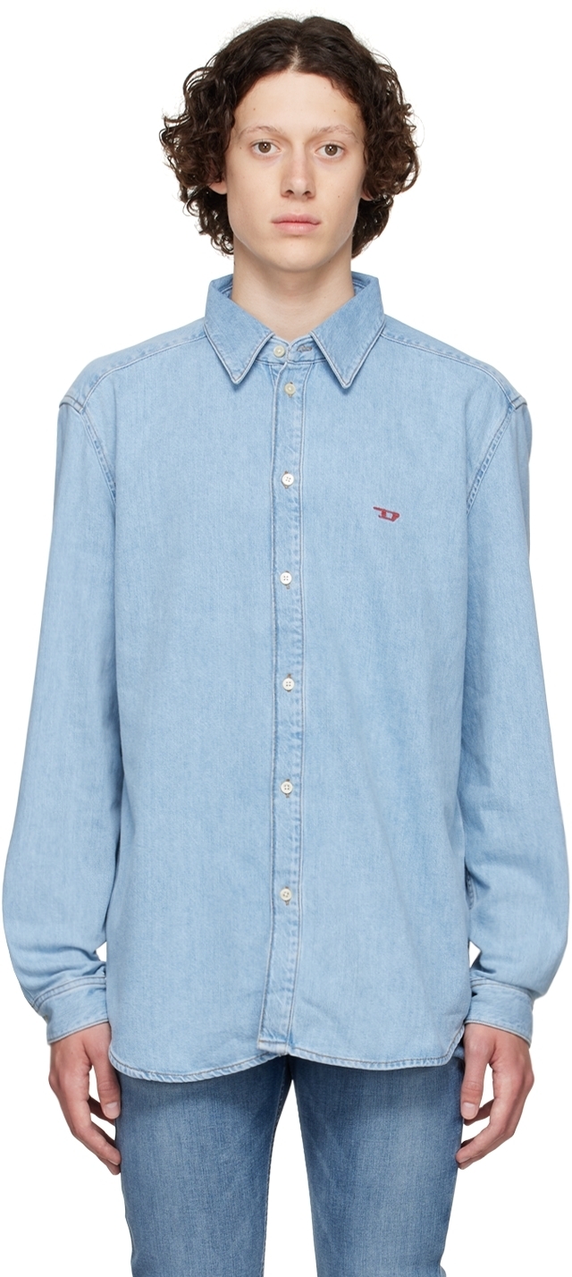 Diesel Blue Denim Shirt Diesel