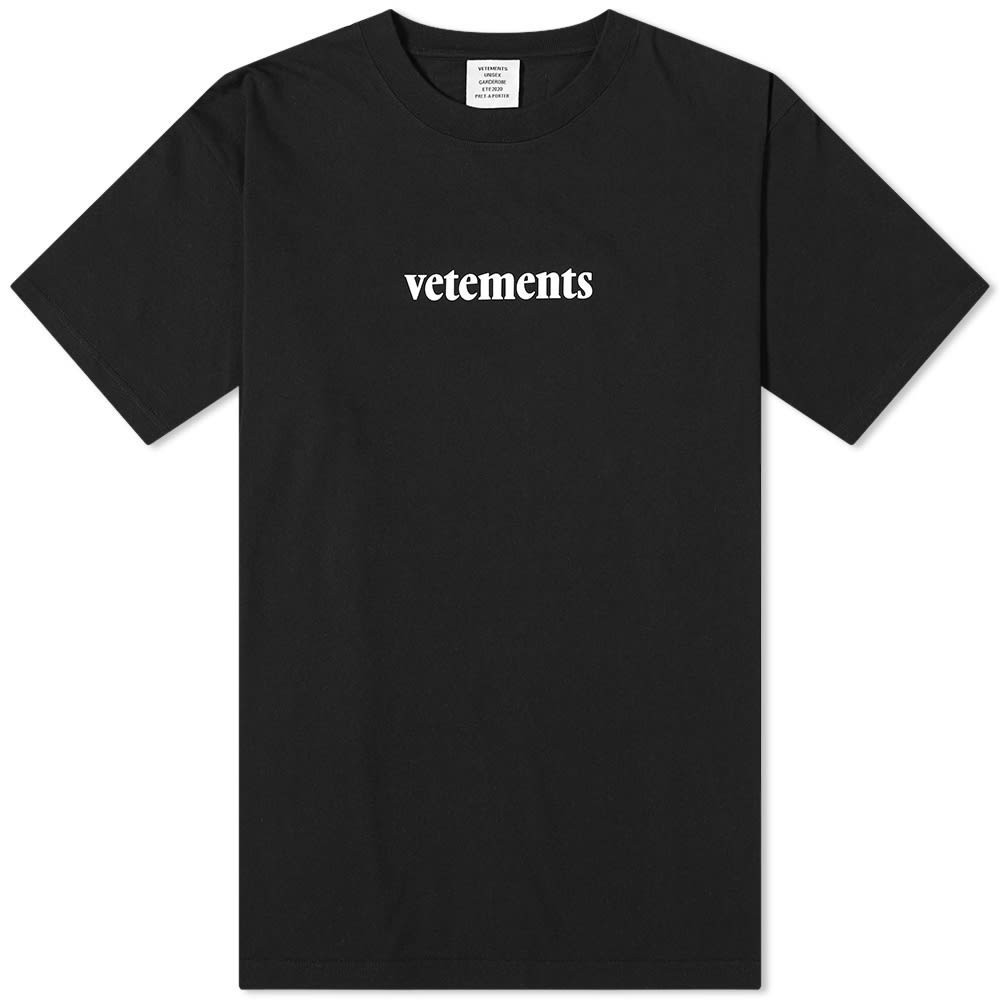 VETEMENTS Logo Tee Vetements