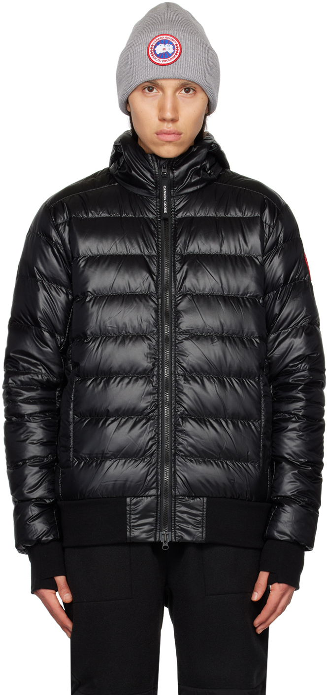 Canada Goose Black Crofton Down Jacket Canada Goose