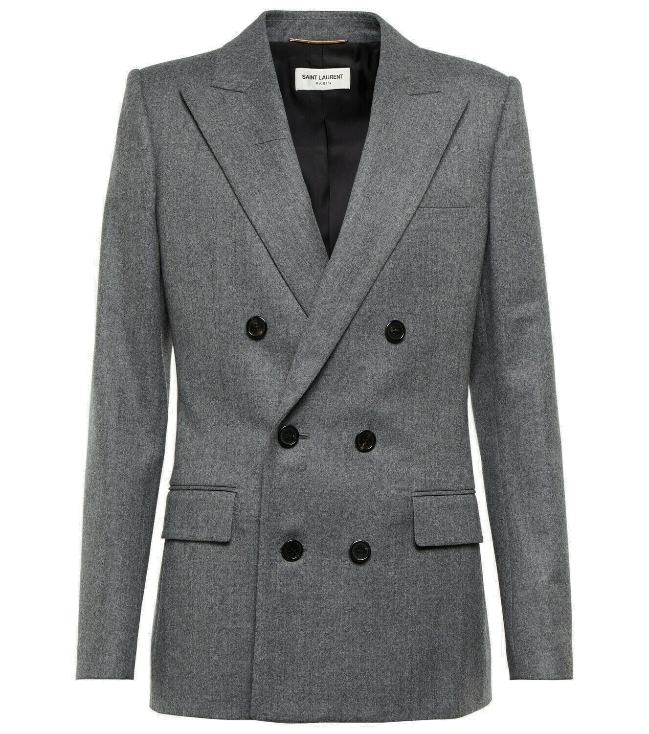 Saint Laurent - Double-breasted wool blazer Saint Laurent