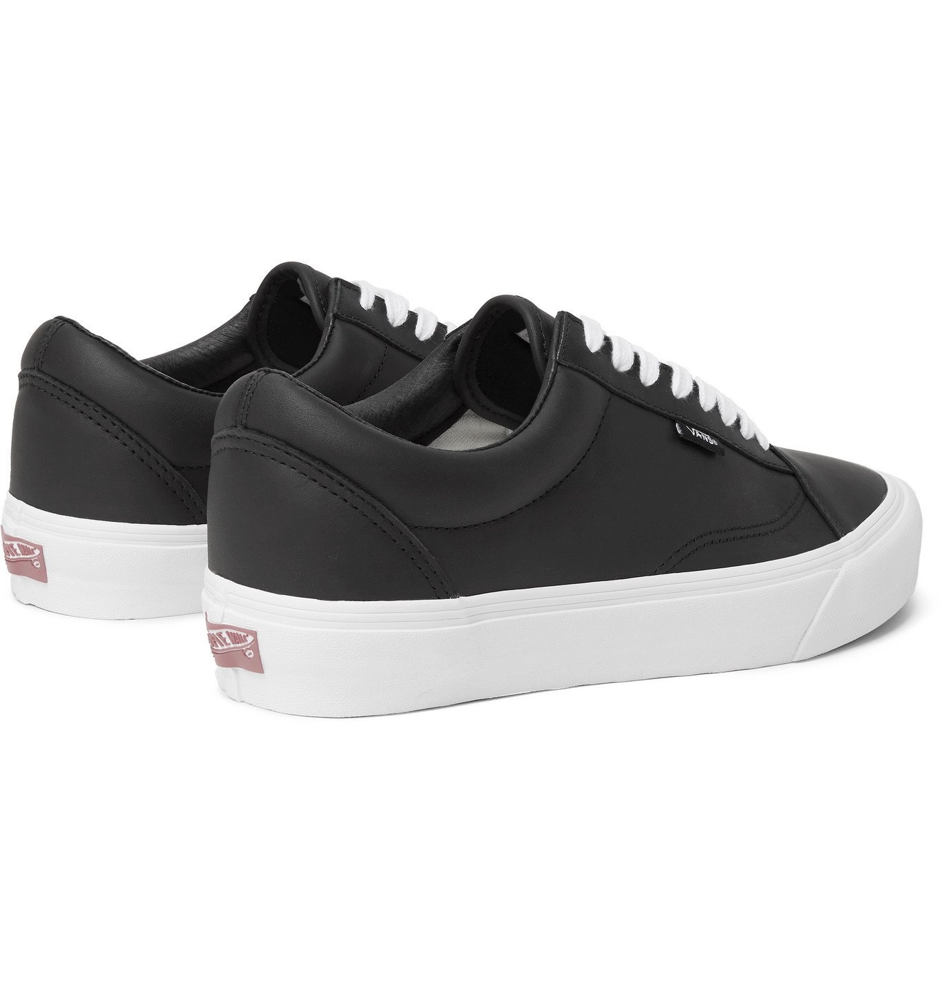 black leather vans uk