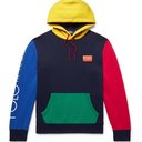 polo hi tech color block hoodie