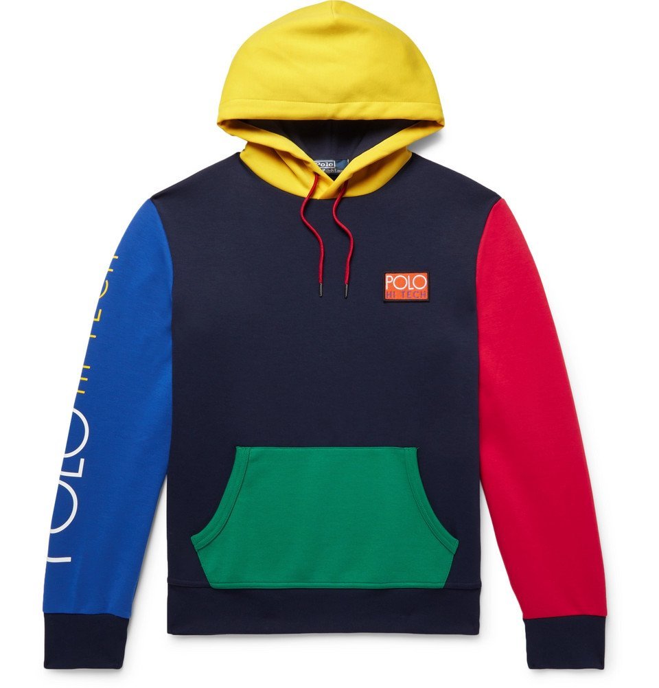 Supreme S Logo Color Block Hoodie : So basically on authentic box logo