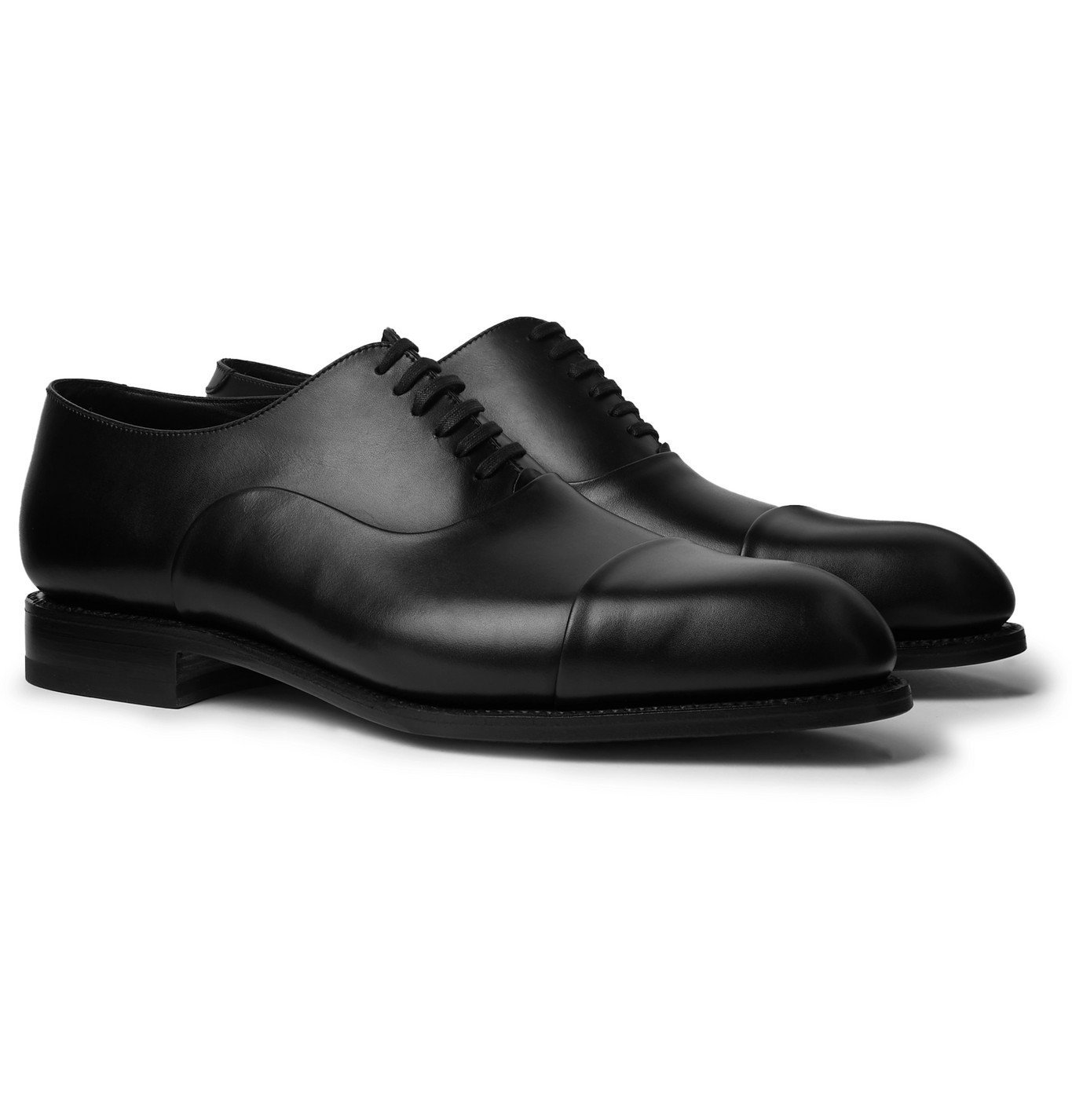 J.M. Weston - Leather Oxford Shoes - Black J.M. Weston