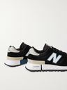 New Balance - RC_1300 Suede, Mesh and Leather Sneakers - Black