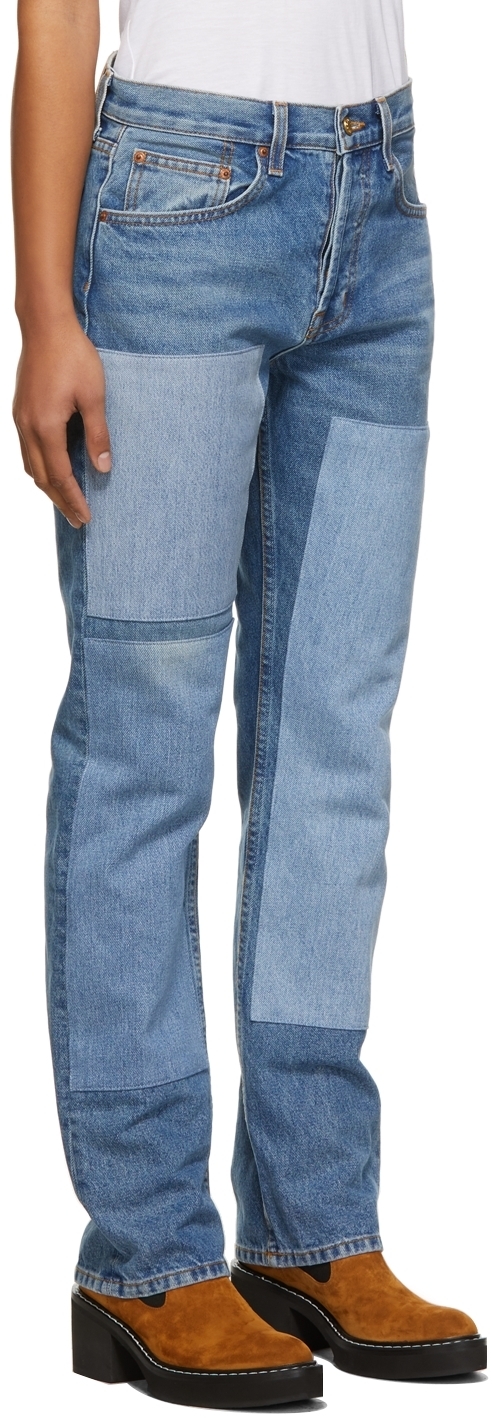 B Sides Blue Marcel Relaxed Straight 