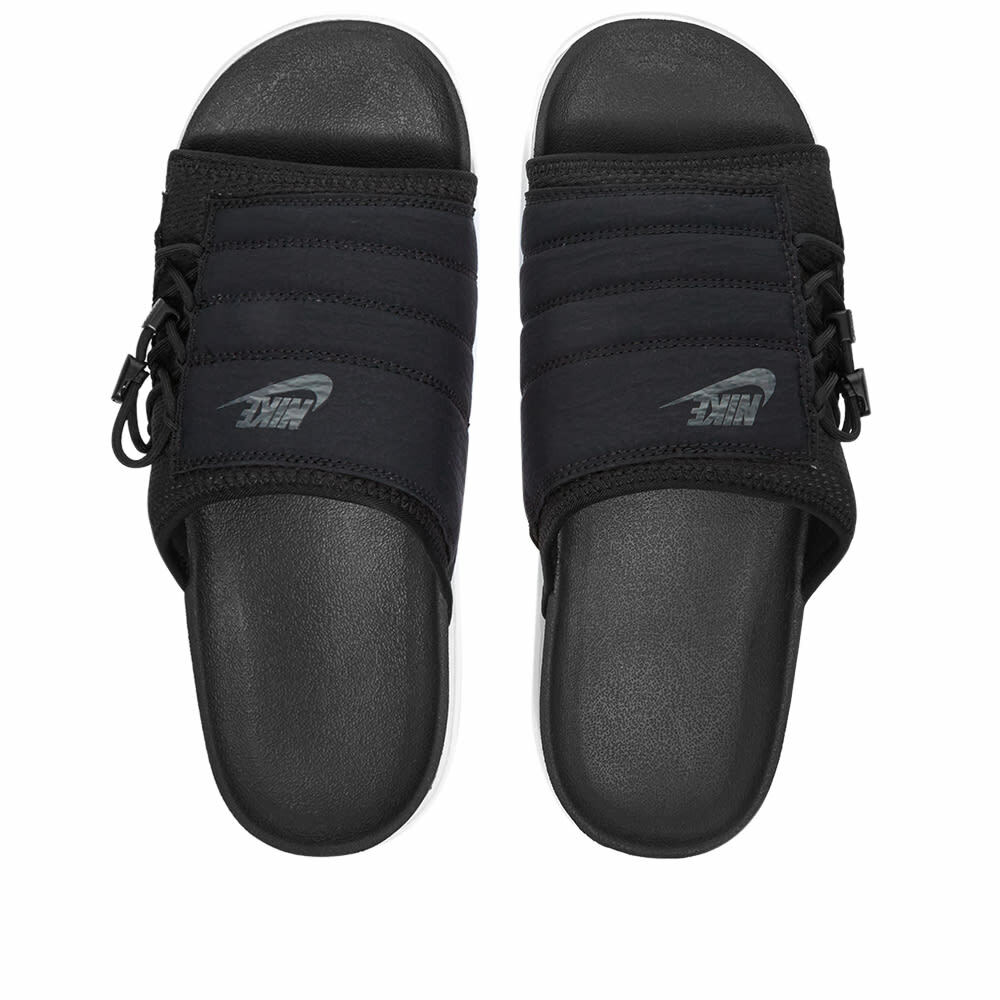 Nike Men's Asuna Slide W in Black/Anthracite/White Nike