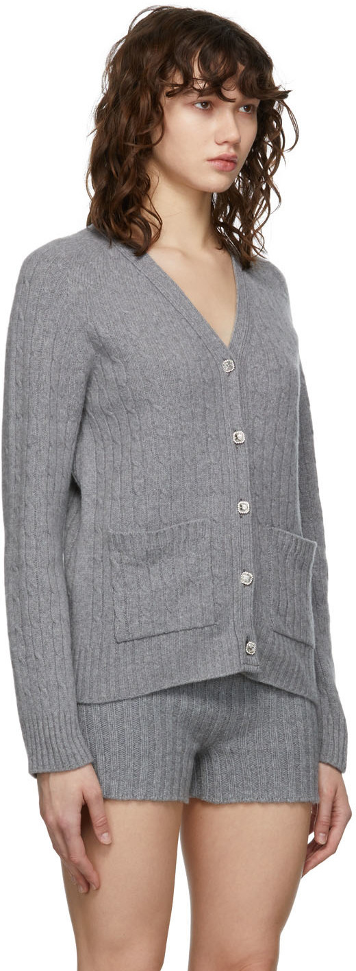 Erdem Grey Elizabeth Cardigan Erdem