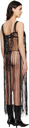 Niccolo Pasqualetti Black Jasper Midi Dress