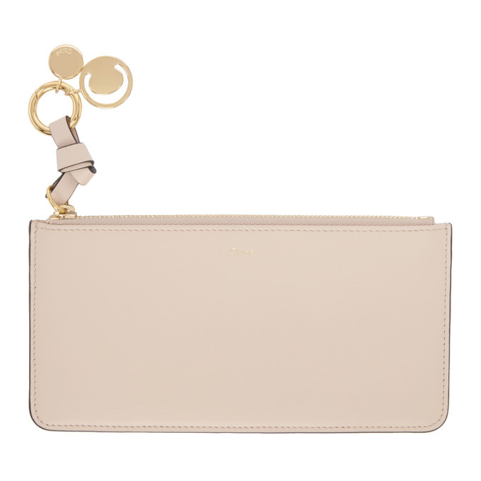chloe pink wallet