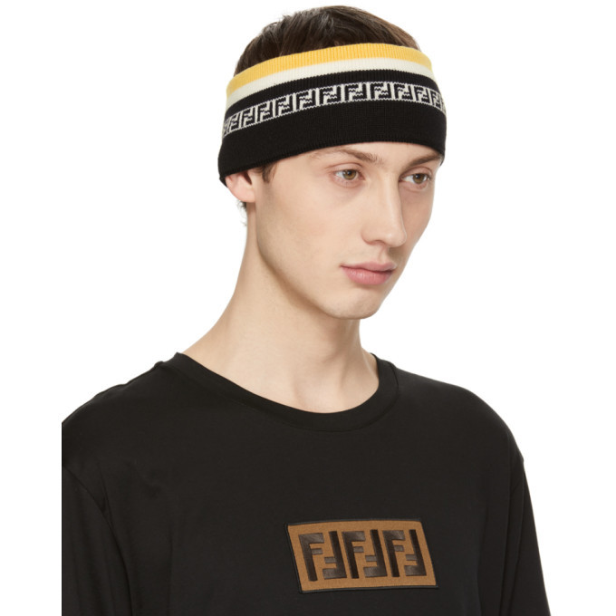 fendi yellow headband