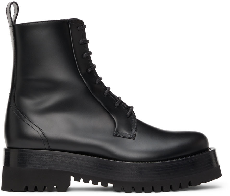 VALENTINO GARAVANI＊ UPRAISE COMBAT BOOTS 関税 送料込 ブーツ