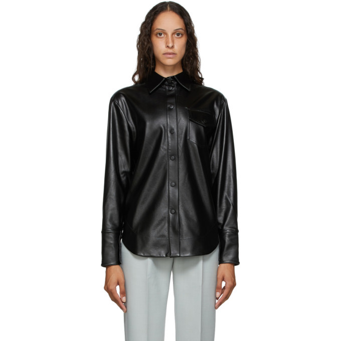 Materiel Tbilisi Black Faux-Leather 