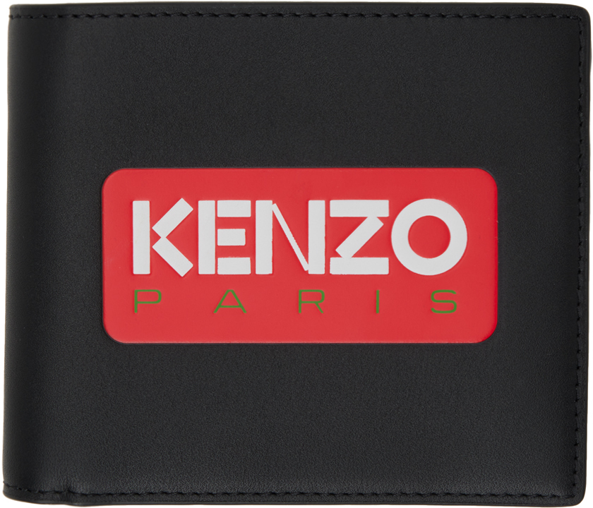 Kenzo Black Kenzo Paris Bifold Wallet Kenzo