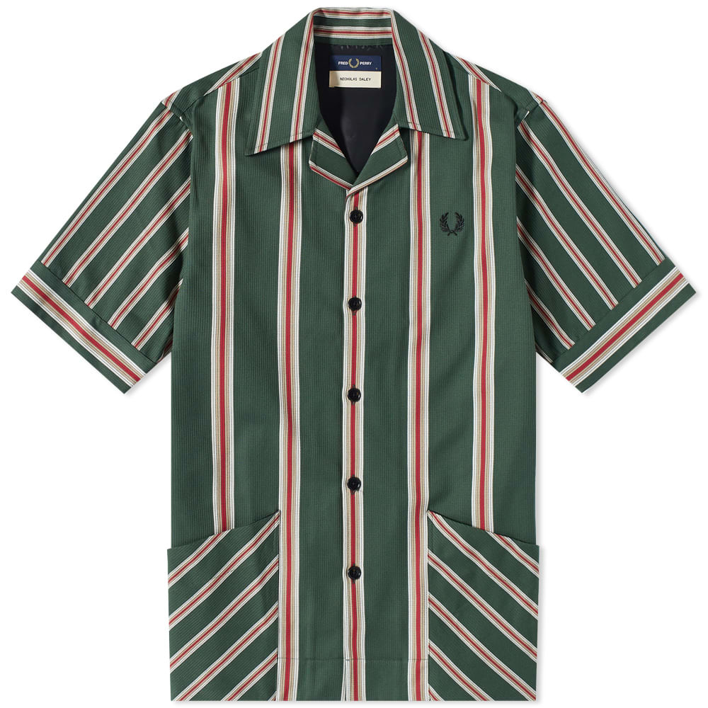 Fred Perry x Nicholas Daley Vertical Stripe Shirt Fred Perry