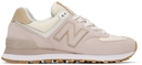 New Balance Purple & Off-White 574 Sneakers