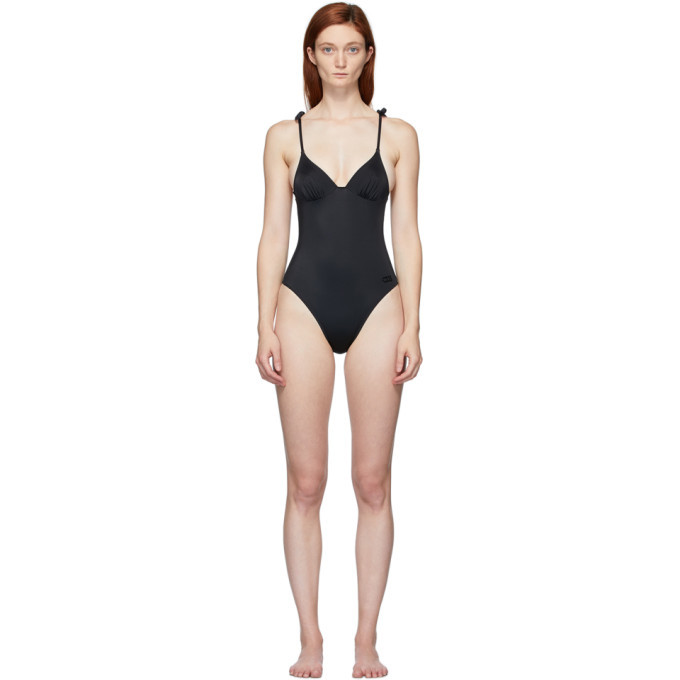 solid and striped olympia one piece