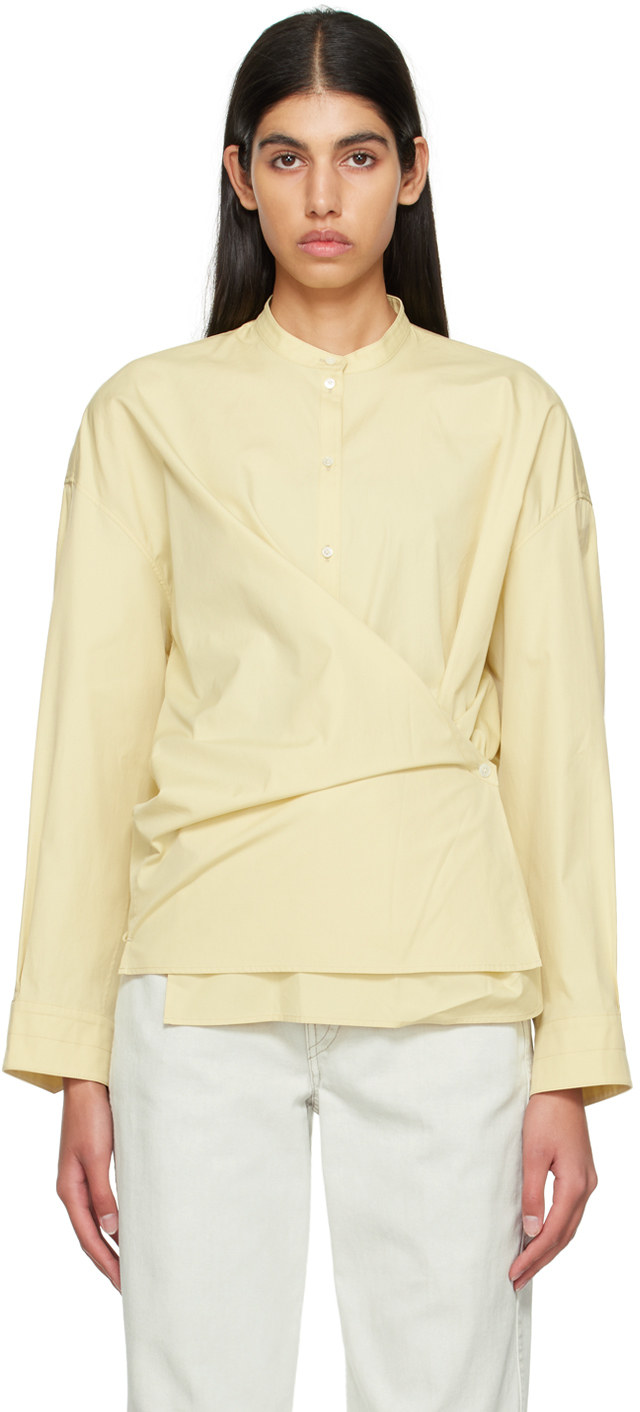 LEMAIRE Yellow Twisted Shirt Lemaire