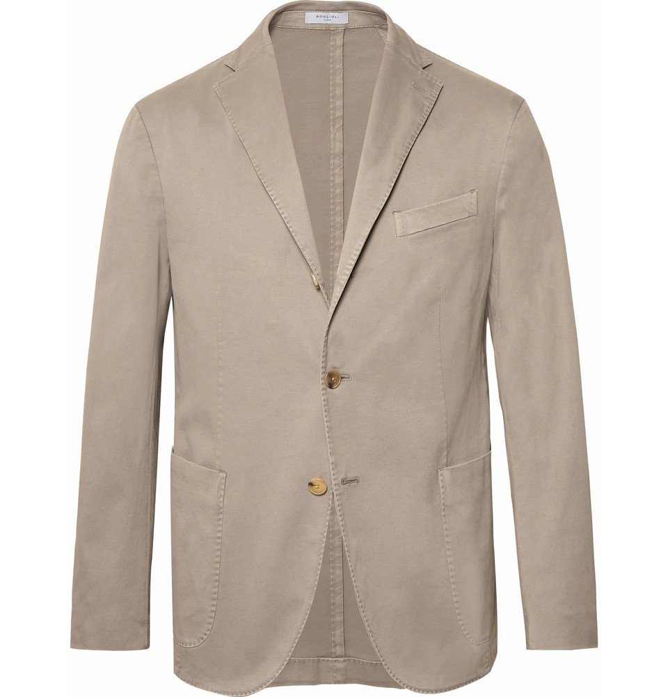 cotton suit jacket mens