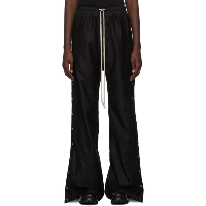 Rick Owens Drkshdw Black Easy Pushers Lounge Pants Rick Owens Drkshdw