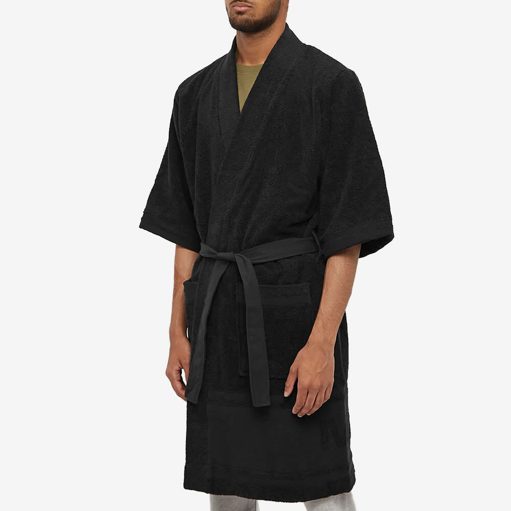 Maharishi Men's Kimono Robe in Black Maharishi