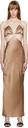 Reformation Brown Poppies Maxi Dress