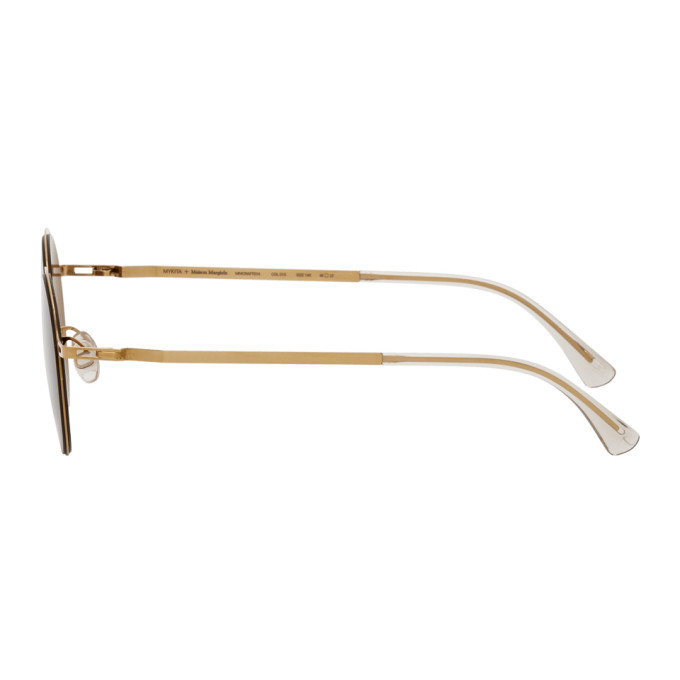 Maison Margiela Gold Mykita Edition MMCRAFT014 Sunglasses Maison Margiela