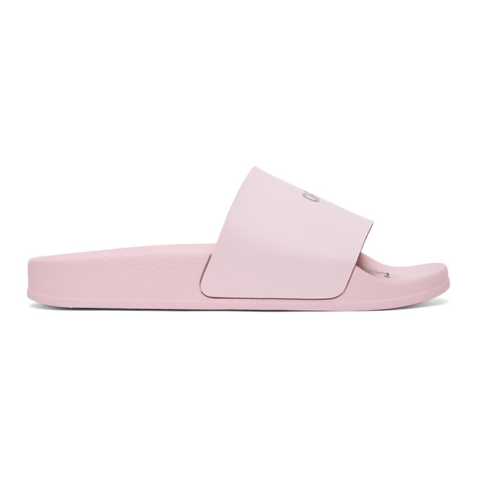off white pink slides