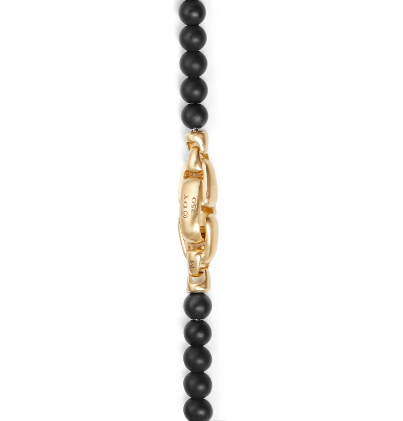 Cross Station Onyx and 18-Karat Gold 
